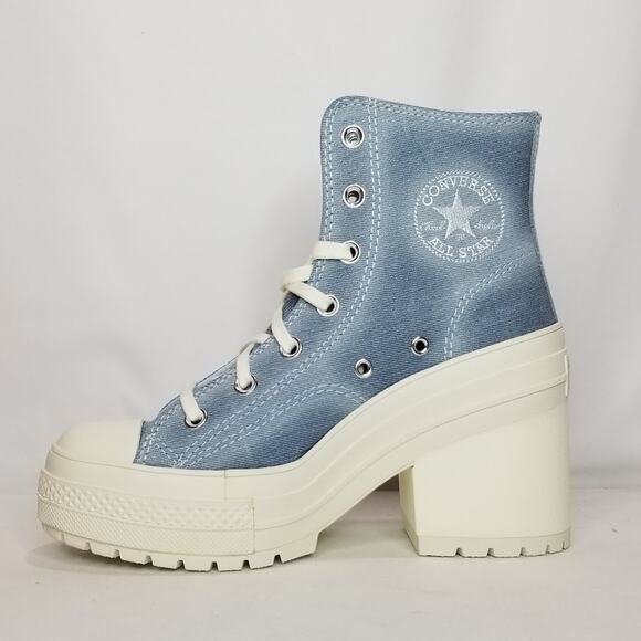 Converse Women's Chuck 70 de Luxe Heel Hi Tops Size 7.5 A12042C - Picture 3 of 8